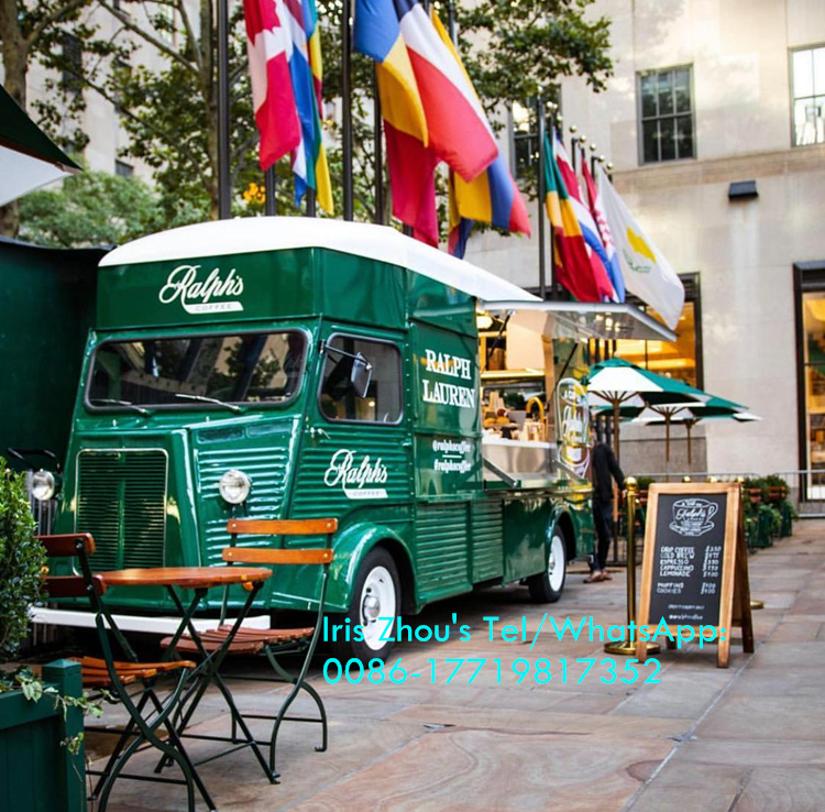 Mobile Ice Cream Food Truck Mo - Coffee Tea Kiosk บทวิจารณ์และราคา