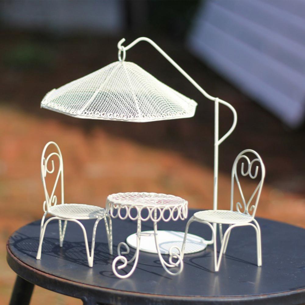 Dollhouse Miniature Bistro Tab - Coffee Tea For Garden บทวิจารณ์และราคา