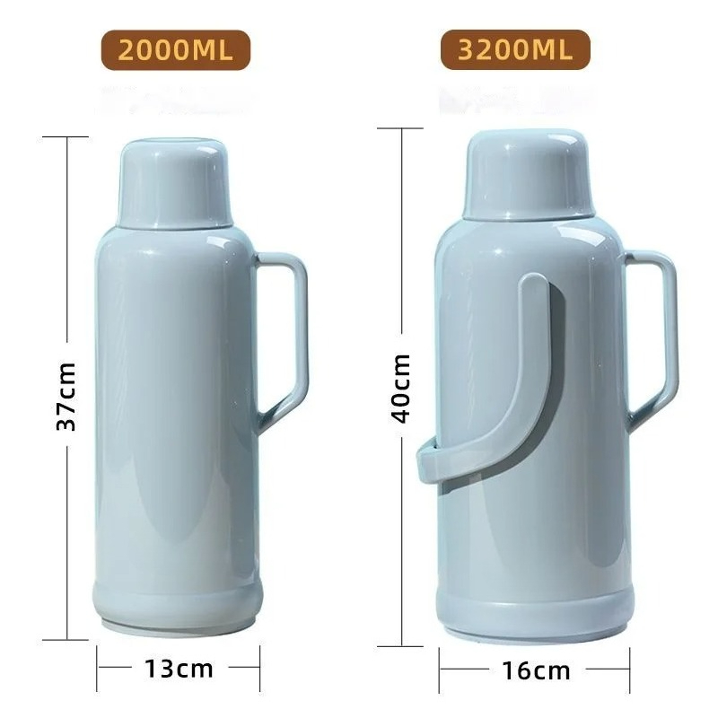 Large Capacity Vacuum Thermos  - Coffee Tea For Garden บทวิจารณ์และราคา