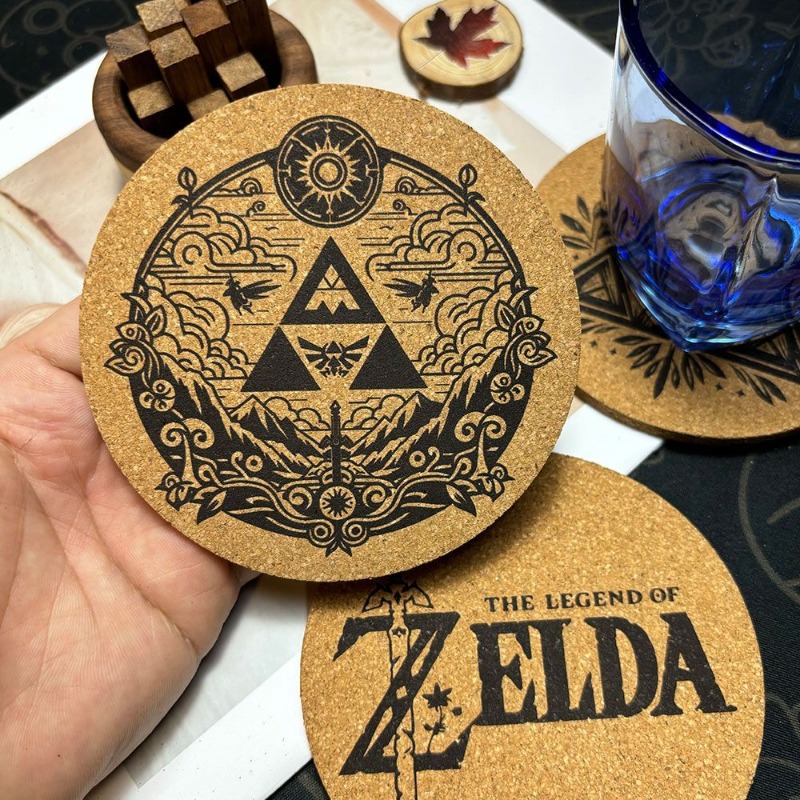 Zelda Coaster Cartoon Anime Ro - Good Coffee Tea บทวิจารณ์และราคา