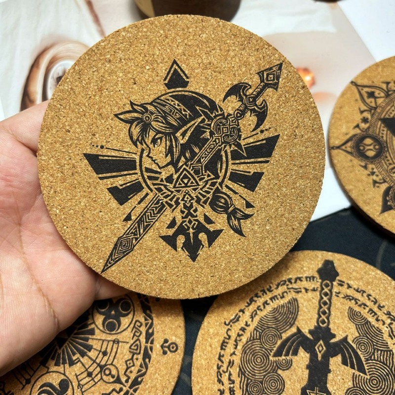 Zelda Coaster Cartoon Anime Ro - Good Coffee Tea บทวิจารณ์และราคา