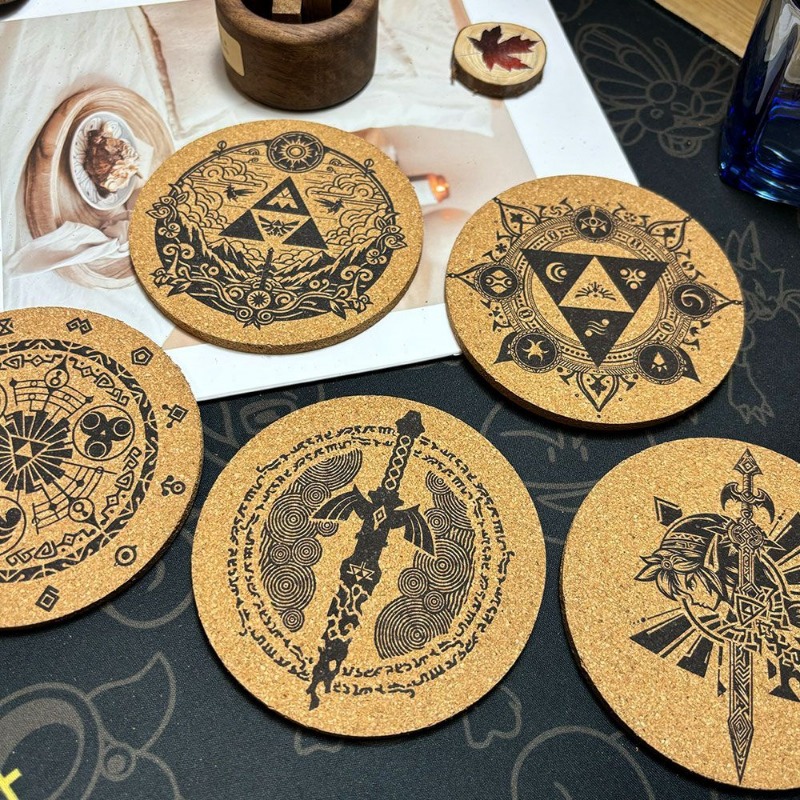Zelda Coaster Cartoon Anime Ro - Good Coffee Tea บทวิจารณ์และราคา