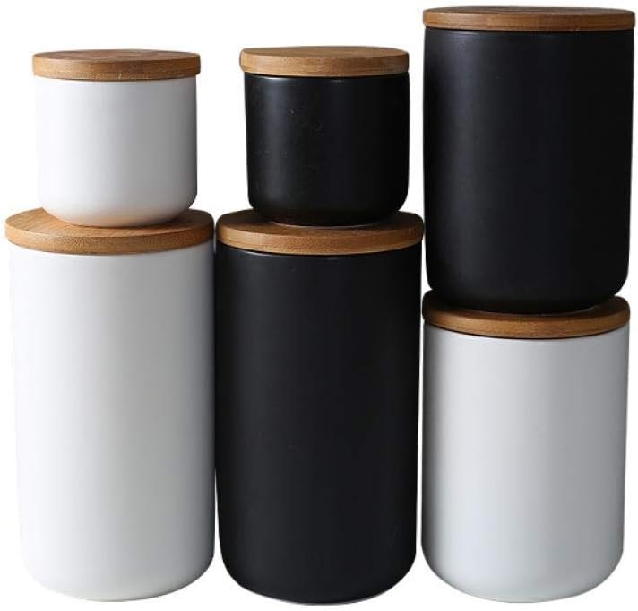 Ceramic Storage Containers wit - Coffee Tea Images บทวิจารณ์และราคา