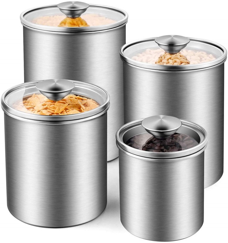 Food Storage Containers Tea Co - Coffee Tea Sugar Canister Set บทวิจารณ์และราคา
