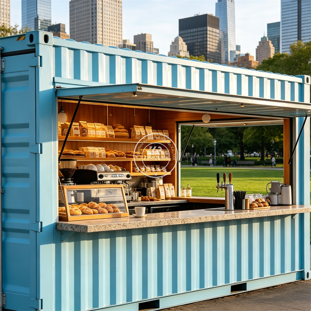 Mobile Container Restaurant Tr - Coffee Tea Kiosk บทวิจารณ์และราคา