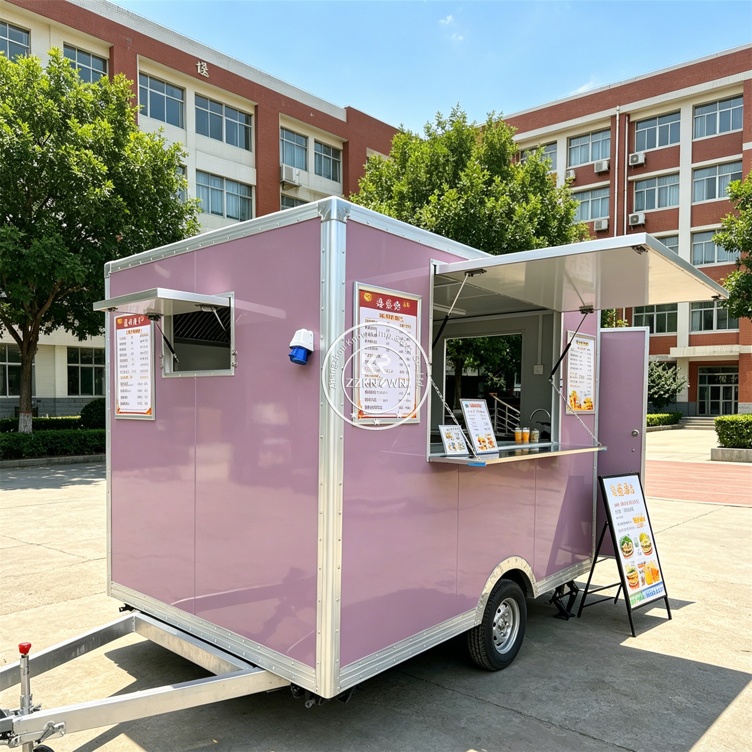 Custom Mobile Pizza Coffee Kio - Coffee Tea Kiosk บทวิจารณ์และราคา