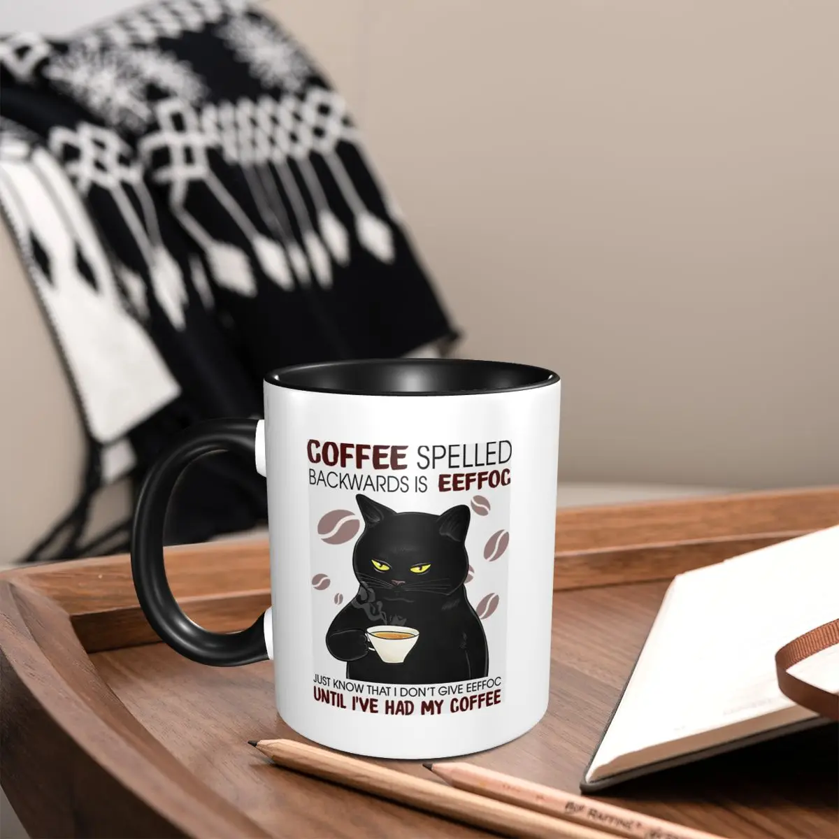 Cat Befor Coffee I Hate Everyo - Good Coffee Tea บทวิจารณ์และราคา