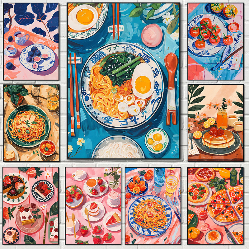 Delicious Afternoon Tea Desser - Coffee Tea Poster บทวิจารณ์และราคา