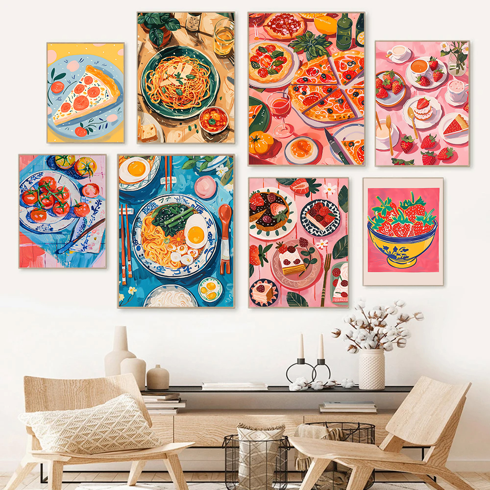 Delicious Afternoon Tea Desser - Coffee Tea Poster บทวิจารณ์และราคา