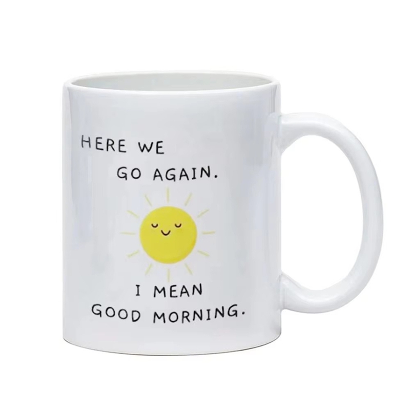 Coffee Cup Funny Sarcastic Fun - Coffee Tea Good Morning บทวิจารณ์และราคา